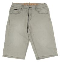 Sivé rifľové kraťasy C&A vel. 182