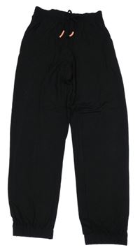 Čierne cuff nohavice Yigga