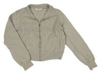 Béžová prepínaci crop mikina s nápisom H&M