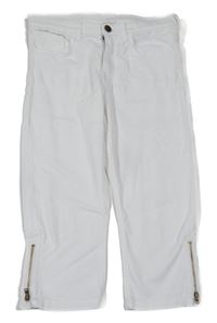 Biele capri rifle H&M