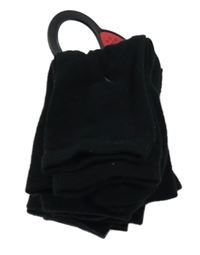 Nové - 8x - Černé ponožky vel. 27-30