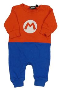 Červeno-cobaltově modrý overal - Mário ZEEMAN