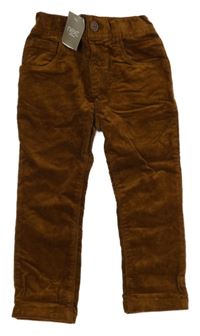 Nové - bronzové manšestráky Next