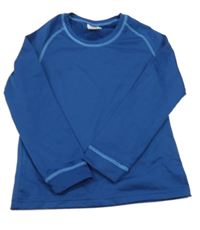 Zafírové thermo tričko crane