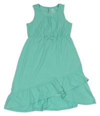 Jadeitové melírované šaty s mašlou Pepperts!