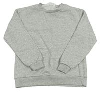 Sivá melírovaná mikina H&M
