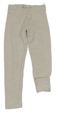 Béžové melírované teplé legíny C&A