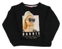 Čierna mikina s Barbie Matalan