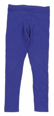 Fialové teplé legíny L&D