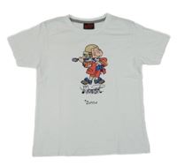 Biele tričko s Mozartem