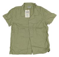 Nové - Khaki ľanová košeľa Lily & Dan