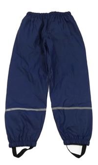 Tmavomodré nepromokavé podšité kalhoty Kiki&Koko