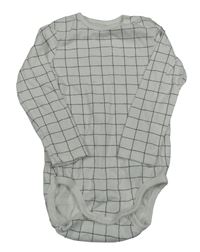 Bílo-černé kostkované body H&M