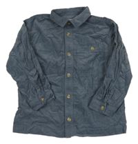 Šedá manšestrová košile Zara