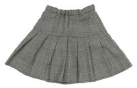 Čierno-biela kockovaná sukňa H&M