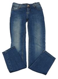 Tmavomodré skinny rifle H&M
