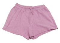 Lila teplákové kraťasy Next