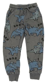 Šedé tepláky s diny F&F