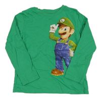 Zelené triko s Luigim H&M
