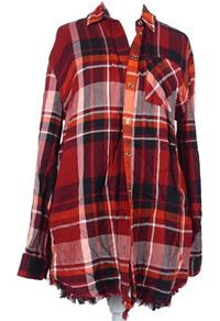 Dámska červená kockovaná blúzka River Island
