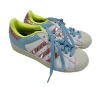 Dámské bílo-barevné tenisky s pruhmi Adidas vel. 40