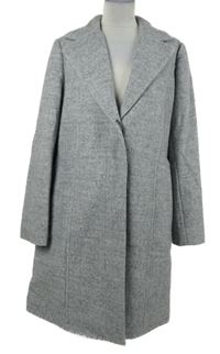 Dámsky vlnený dlhý kabát BHS