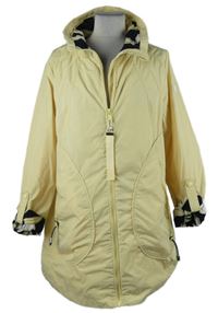 Dámský žlutý šusťákový jarní kabát District 