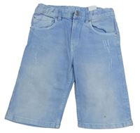 Svetlomodré rifľové kraťasy H&M