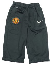 Šedé sportovní funkční kraťasy Manchester United Nike