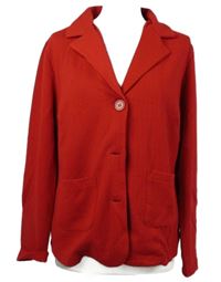 Dámský červený vzorovaný sakový blejzr Helena Vera