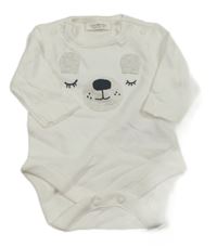 Bílé body s medvědem George
