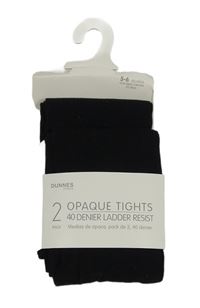 Nové - 2x - Černé silonky St. Bernard