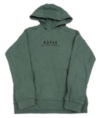 Khaki mikina s kapucňou Baker