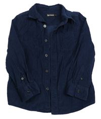 Tmavomodrá menšestrová košeľa Inextenso