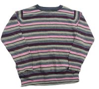 Farebně pruhovaný sveter Zara