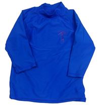 Safírové UV triko s palmou Mothercare