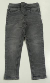 Šedé džegíny Denim