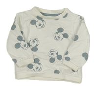 Bílá mikina s Mickeym Disney + C&A