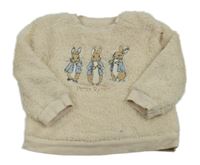 Béžová chlupatá mikina Peter Rabbit Dunnes