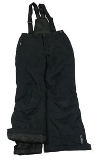 Černé šusťákové laclové oteplovačky CMP