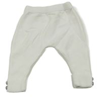 Bílé pletené kalhoty Nutmeg