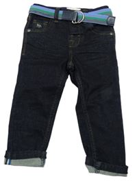 Černé rifle s páskem Jasper Conran