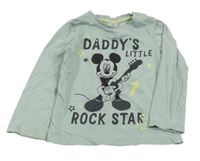 Světlemodré triko s Mickeym C&A