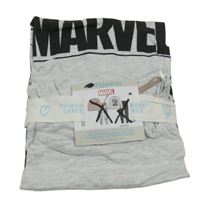 Nové - Šedé melírované pyžamové triko s hrdiny Primark