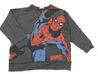 Sivá mikina so Spider-manem Next