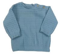 Modrá vzorovaná mikina Matalan