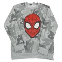 Sivá mikina so Spider-manem LC Waikiki