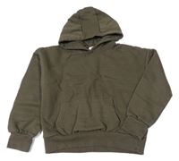 Khaki mikina s klokankou a kapucňou Y.F.K.