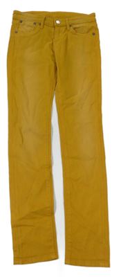 Hořčicové rifle Pepe Jeans