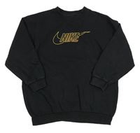 Čierna oversize mikina s logom zn. Nike